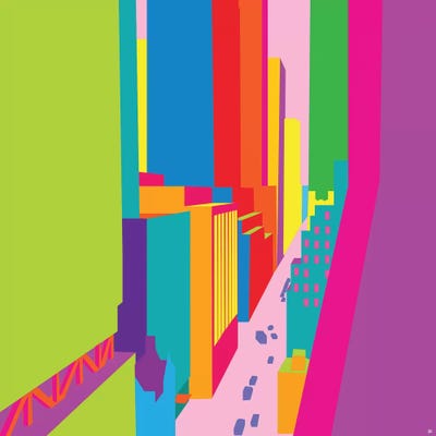 53rd And Madison by Yoni Alter acrylic art print