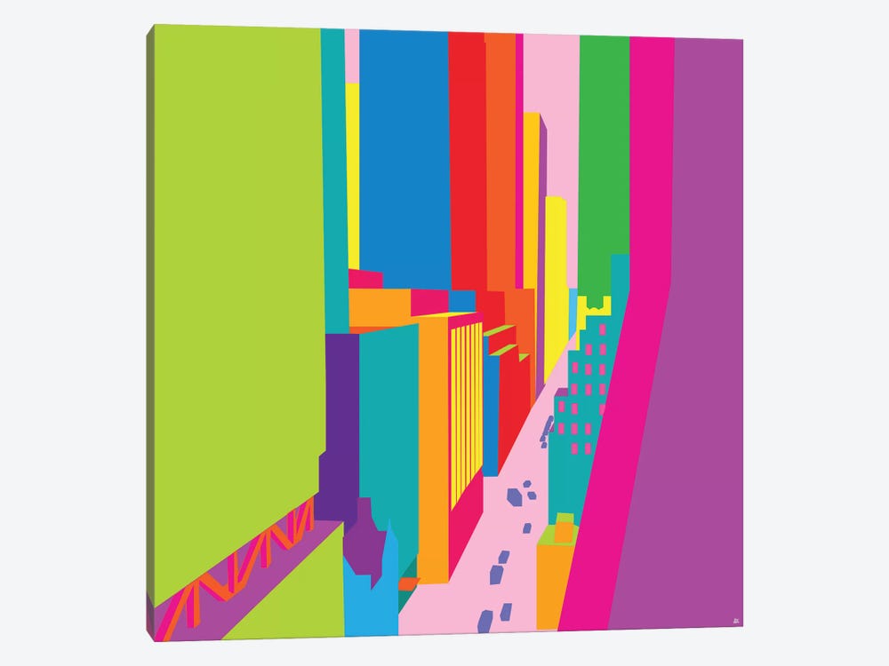 53rd And Madison by Yoni Alter 1-piece Canvas Art Print