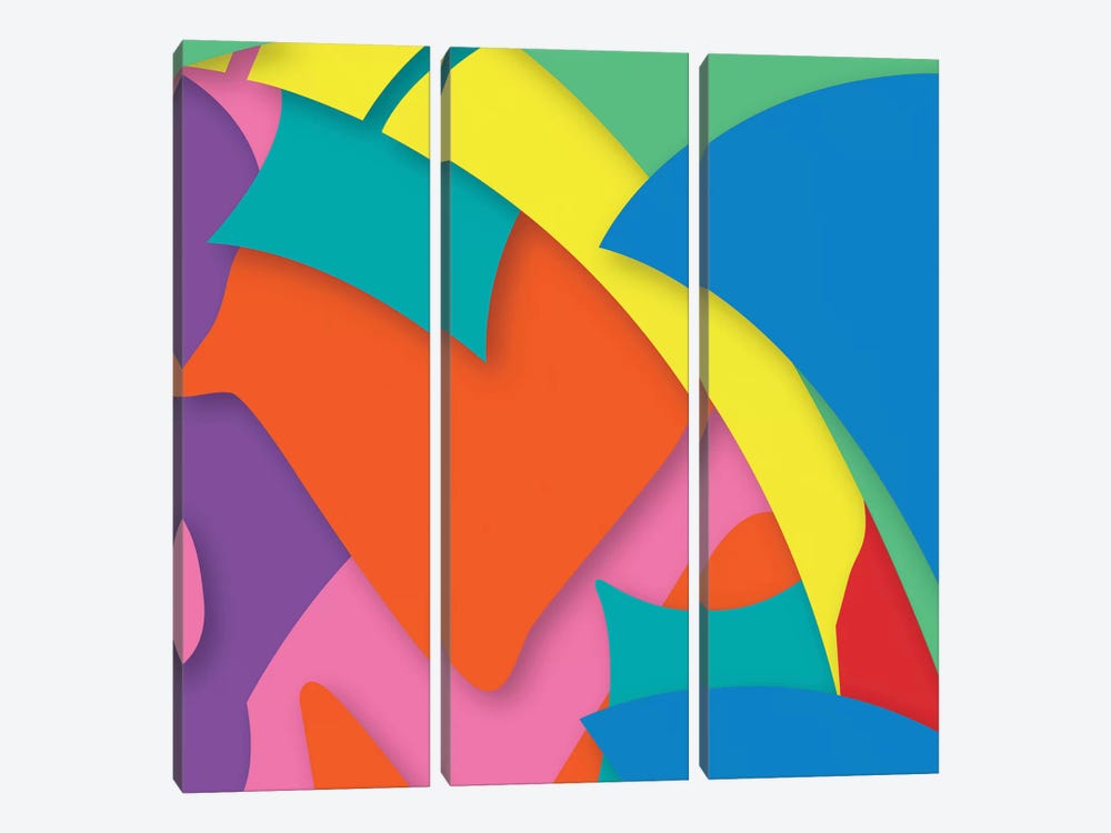 Abstract I by Yoni Alter 3-piece Art Print