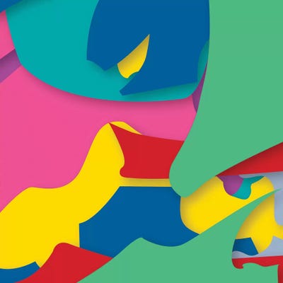 Abstract IV by Yoni Alter acrylic art print