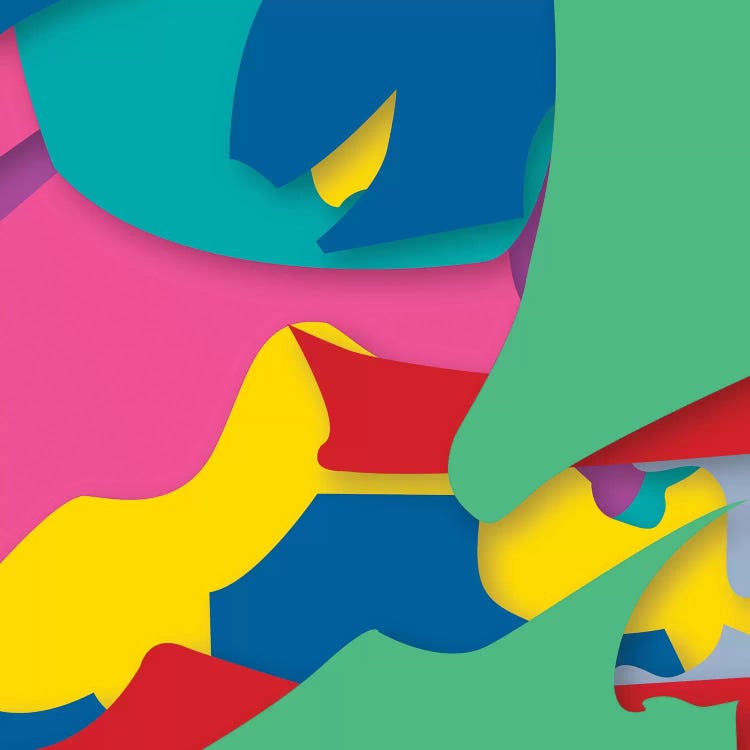 Abstract IV by Yoni Alter canvas print