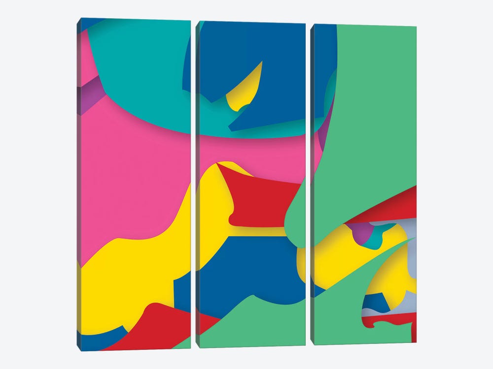 Abstract IV by Yoni Alter 3-piece Canvas Wall Art