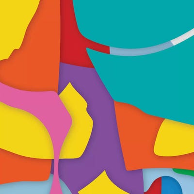 Abstract VII by Yoni Alter acrylic art print