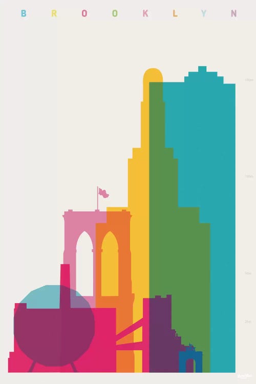Brooklyn by Yoni Alter wall art