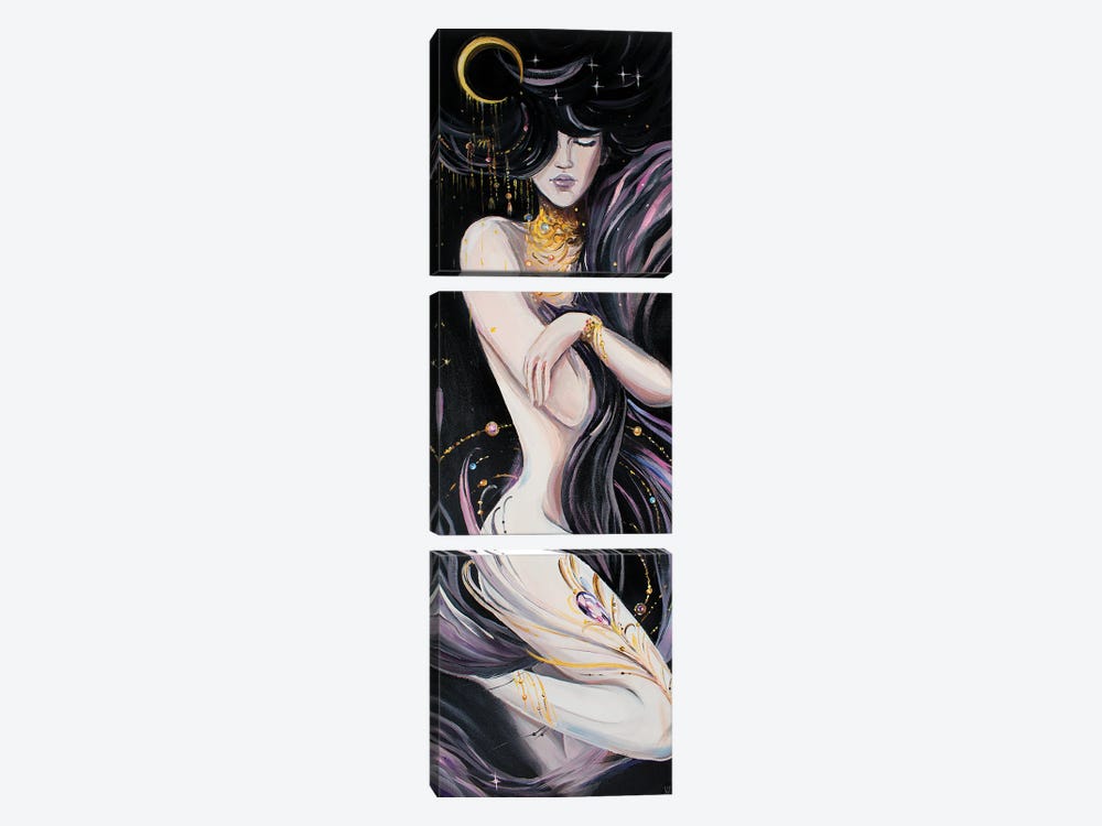 Dark Goddess by Yana Anikina 3-piece Canvas Artwork