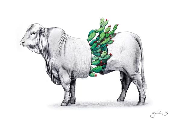 Yanin Ruibal: Prickly Bull by Yanin Ruibal