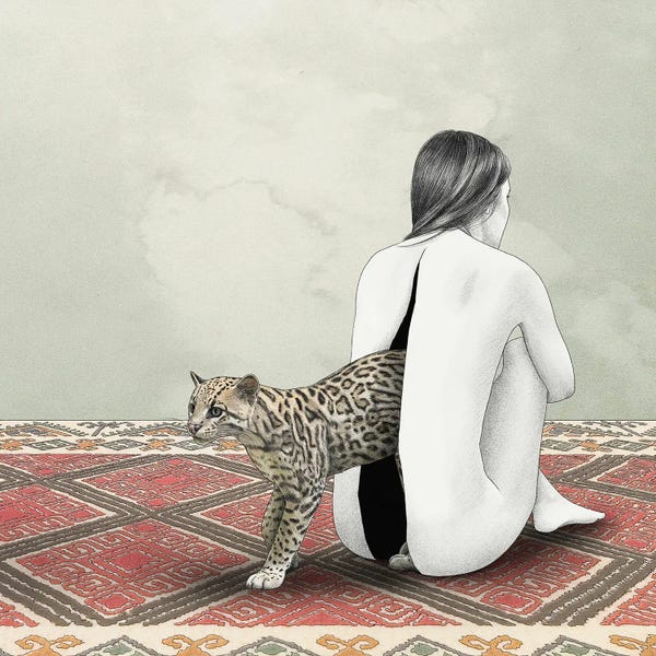 Yanin Ruibal: Ocelot I by Yanin Ruibal