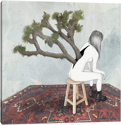 Joshua Trees Canvas Art Print - Yanin Ruibal