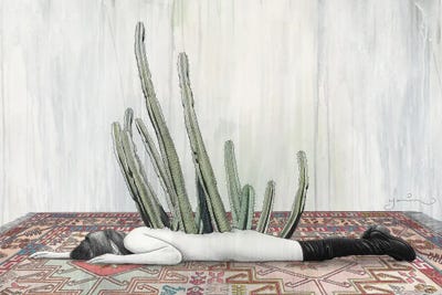 I Won't Deny Myself By Suffering by Yanin Ruibal framed canvas print