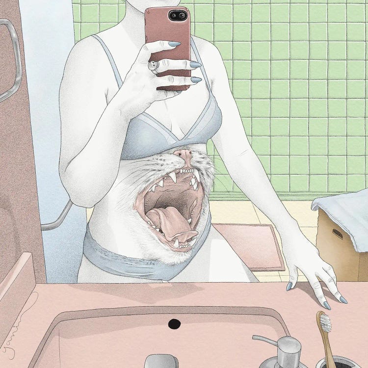 Hungry by Yanin Ruibal wall art