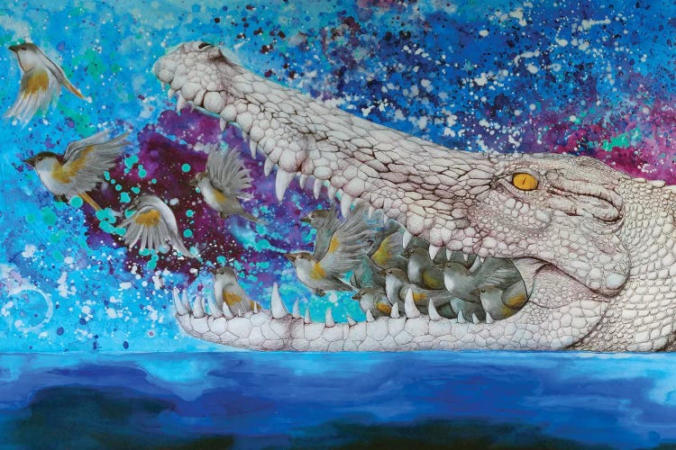 Crocodile Dream by Yanin Ruibal wall art