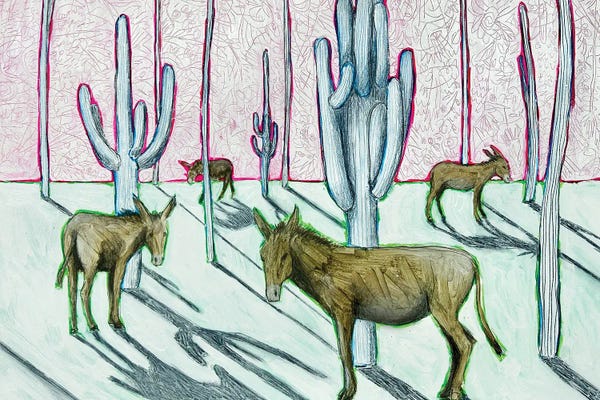 Fine Art Print: All My Exes Think They're Important by Yanin Ruibal