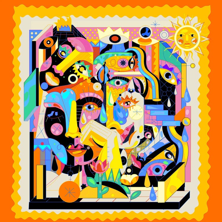 Sunshine by Yo Az wall art