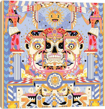 Egypt Canvas Art Print - Psychedelic & Trippy Art