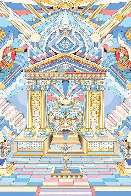 Heaven by Yo Az wall art
