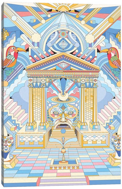 Heaven Canvas Art Print - Psychedelic & Trippy Art