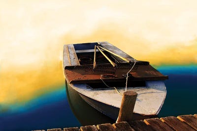 Boat II by Ynon Mabat framed wall art