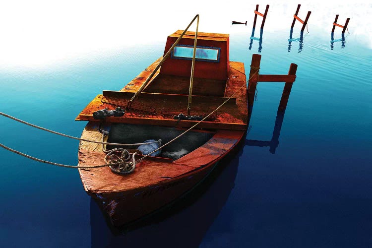Boat III by Ynon Mabat wall art