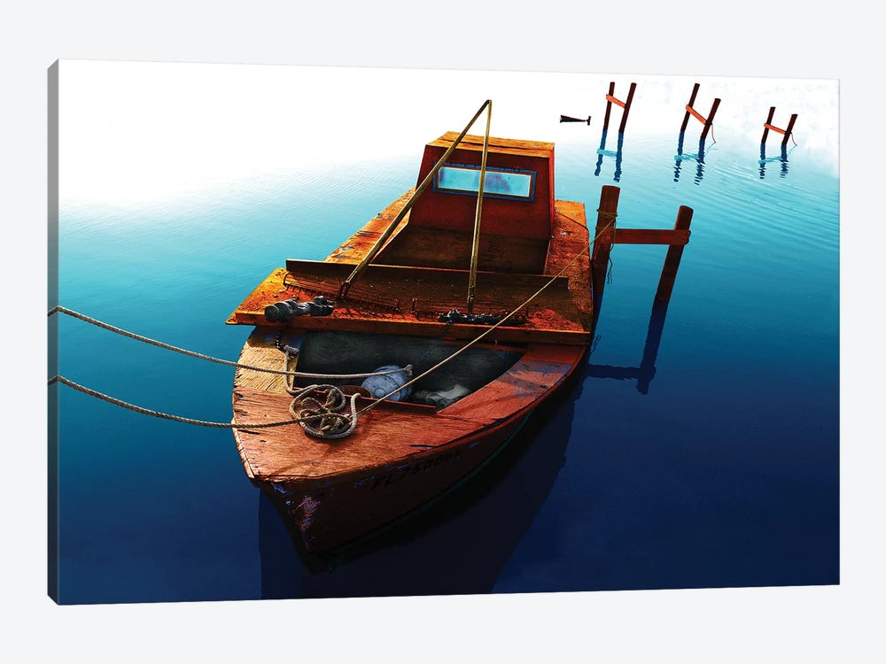Boat III by Ynon Mabat 1-piece Art Print