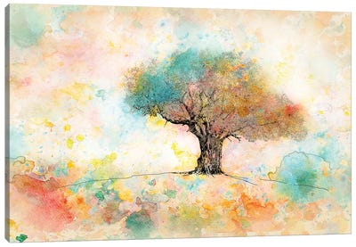 Citrus Tree Canvas Art Print