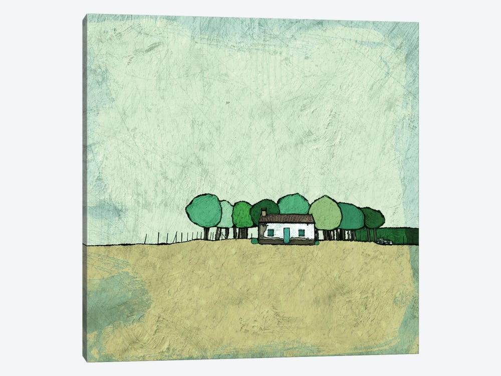 Farmhouse On The Edge by Ynon Mabat 1-piece Art Print