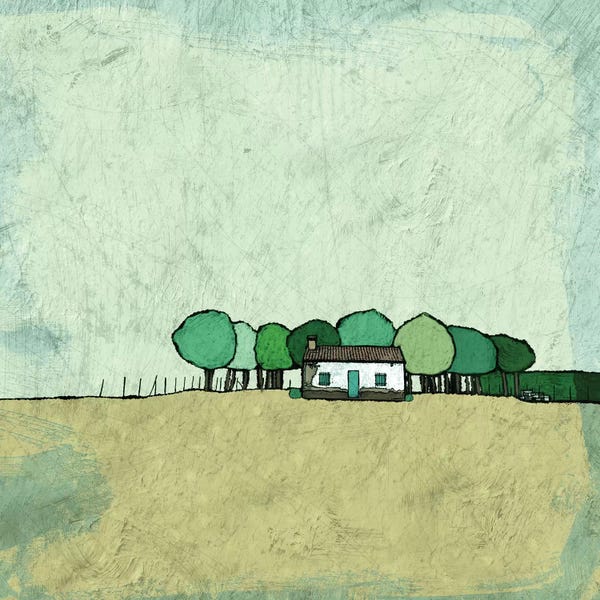 Ynon Mabat: Farmhouse On The Edge by Ynon Mabat