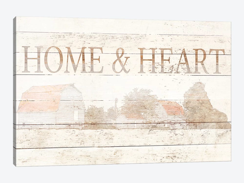Home And Heart by Ynon Mabat 1-piece Canvas Wall Art