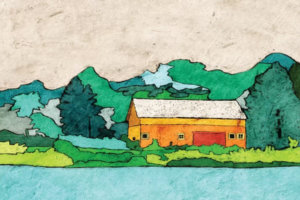 Ynon Mabat: Lake Side by Ynon Mabat