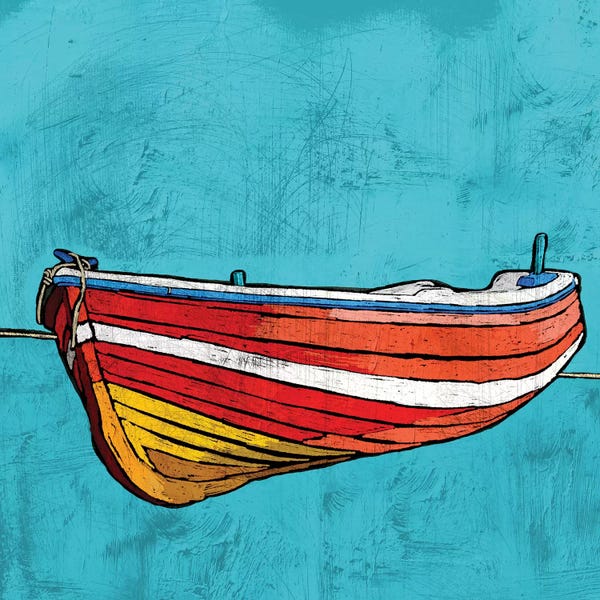 Ynon Mabat: Little Red Rowboat by Ynon Mabat