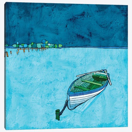 Peaceful Lake Canvas Print #YBM52} by Ynon Mabat Canvas Art Print