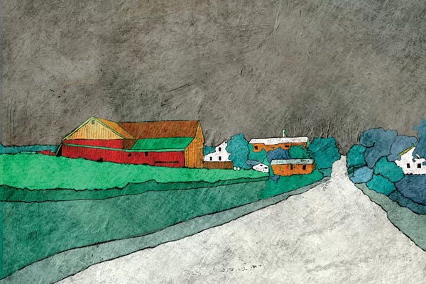 Abstract Landscapes: Rainy Roadtrips by Ynon Mabat