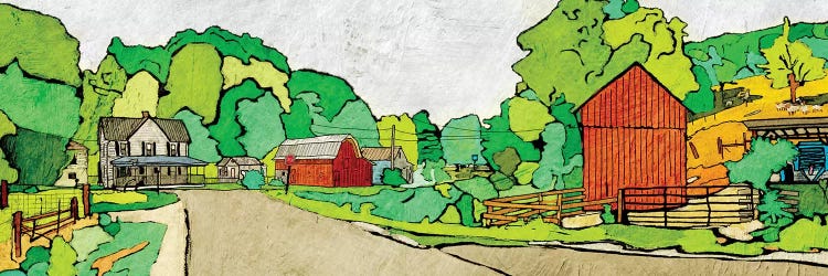 Sunny Side Of Town by Ynon Mabat wall art