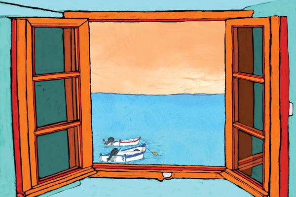 Ynon Mabat: Through The Window by Ynon Mabat