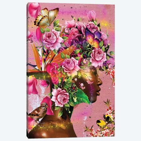 In Full Bloom Canvas Print #YCB11} by Yvonne Coleman Burney Canvas Art Print