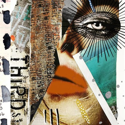 My Vision Is Bright by Yvonne Coleman Burney canvas print