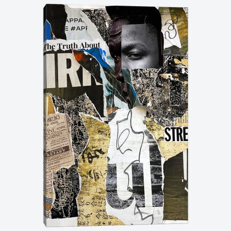 Truth About Streets Canvas Print #YCB124} by Yvonne Coleman Burney Canvas Print