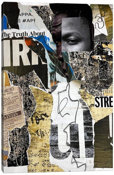 Truth About Streets Canvas Art Print - Yvonne Coleman Burney