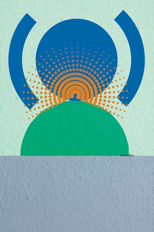 Going In Circles by Yvonne Coleman Burney wall art