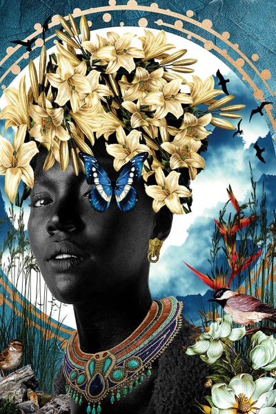 Afrofuturism: Lily Blue by Yvonne Coleman Burney