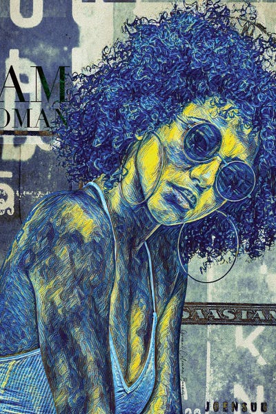 I Am Woman II by Yvonne Coleman Burney acrylic art print