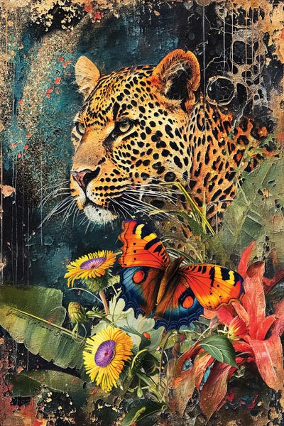 Jaguars: I Am The Jungle II by Yvonne Coleman Burney