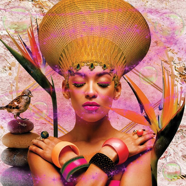 Birds Of Paradise: Queen Rosewood by Yvonne Coleman Burney