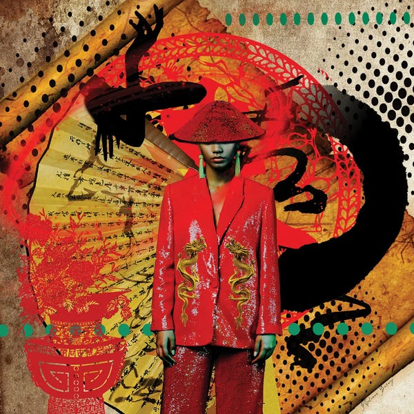 Chinese Décor: Black China by Yvonne Coleman Burney