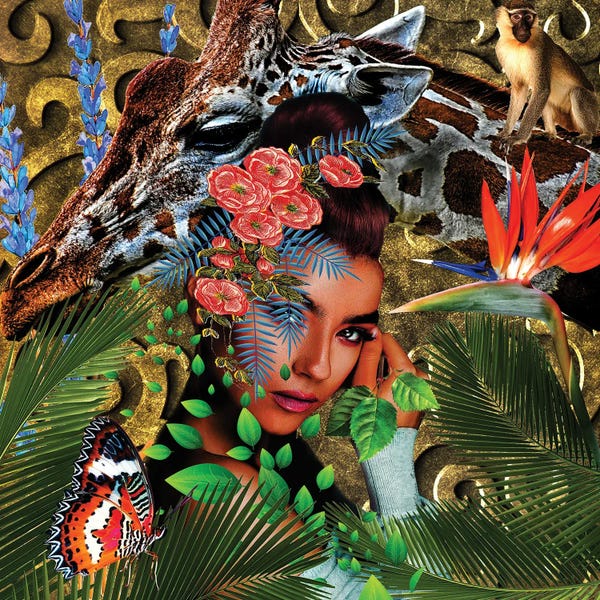 Birds Of Paradise: Women In Bloom - Jungle Boogie Bloom by Yvonne Coleman Burney