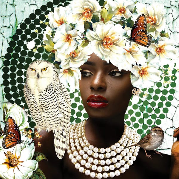 Butterflies and Flowers: Pearls In Bloom by Yvonne Coleman Burney