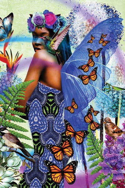 Butterflies and Flowers: Beautiful Wings by Yvonne Coleman Burney