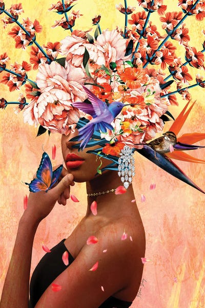 Insects: Luxurious - Women In Bloom by Yvonne Coleman Burney