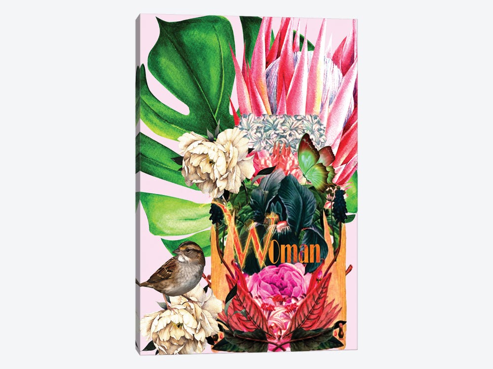 Woman - Woman In Bloom by Yvonne Coleman Burney 1-piece Art Print
