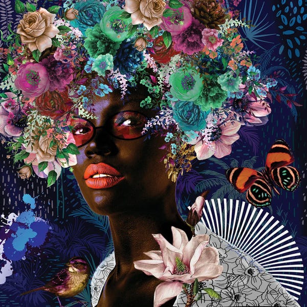 Insects: Women In Bloom - Colors of Freedom by Yvonne Coleman Burney