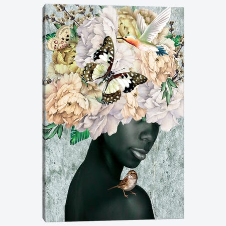 Women In Bloom - Stacy Canvas Print #YCB65} by Yvonne Coleman Burney Canvas Print